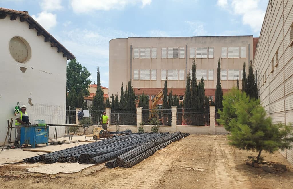 ampliación del colegio IES Francisco Montoya en El Ejido-almeria